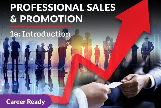Professional Sales and Promotion 1a: Introduction