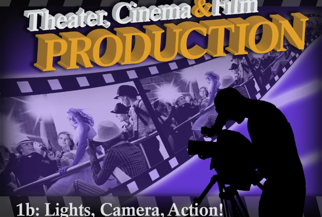 Theater, Cinema & Film Production 1b: Lights, Camera, Action!