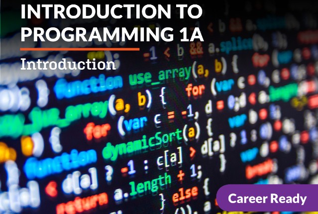  Introduction to Programming 1a: Introduction